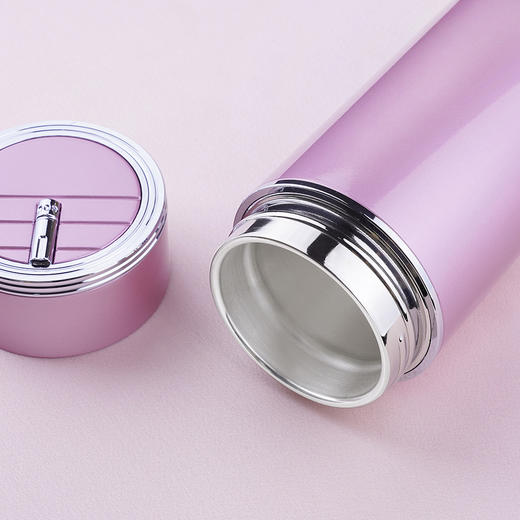 子佩集S999银伯爵杯摆件【ZX001】纯银内胆-粉色泡茶杯206 商品图3