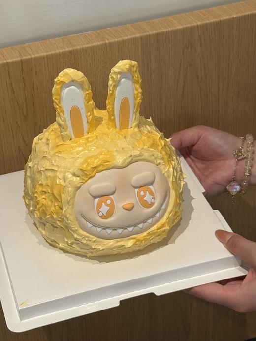 拉布布大脑袋主题蛋糕 商品图2
