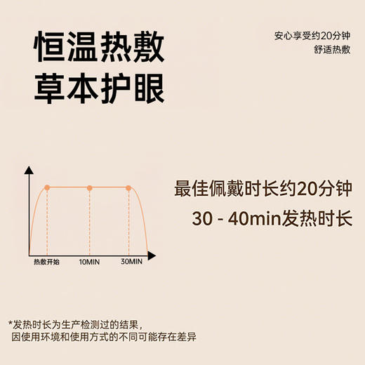 【蒸汽眼罩】BEBE STAR芳香蒸汽眼罩缓解眼疲劳热敷 商品图1