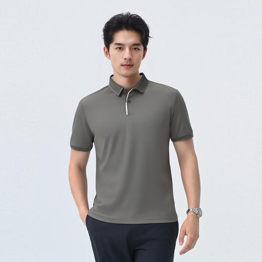 【凉感&7A级抗菌】圣得西男士短袖POLO衫商务休闲百搭T恤男款上衣 商品图2
