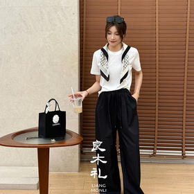 【不退不换】良木礼抽绳休闲裤（073659）