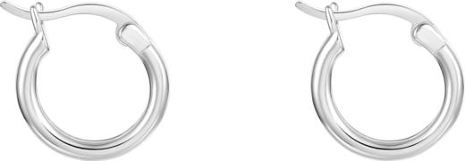 BY097158-A0-A0 周六福 银饰纯银耳钉S925银耳扣时尚百搭耳环耳饰 商品图0