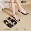 ZHR则则蝴蝶夹趾凉拖女2025夏季新款方头外穿拖鞋法式仙女凉拖鞋 商品缩略图3