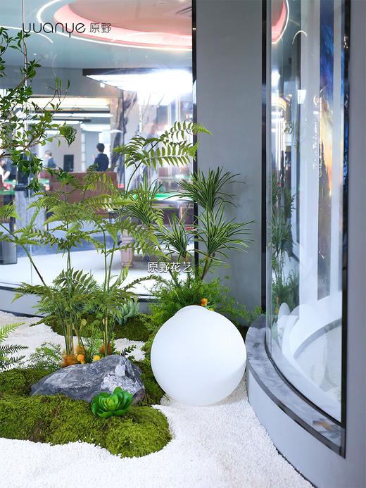 仿真花艺造景/假花造景/酒店别墅庭院室内外景观设计/店铺仿真绿植造景（具体价格可咨询商家） 商品图4