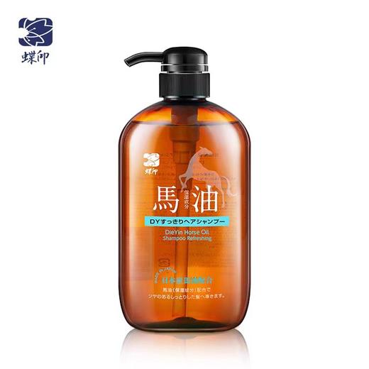 蝶印 马油洗发水（清爽型）600ml【宝库优选】 商品图1