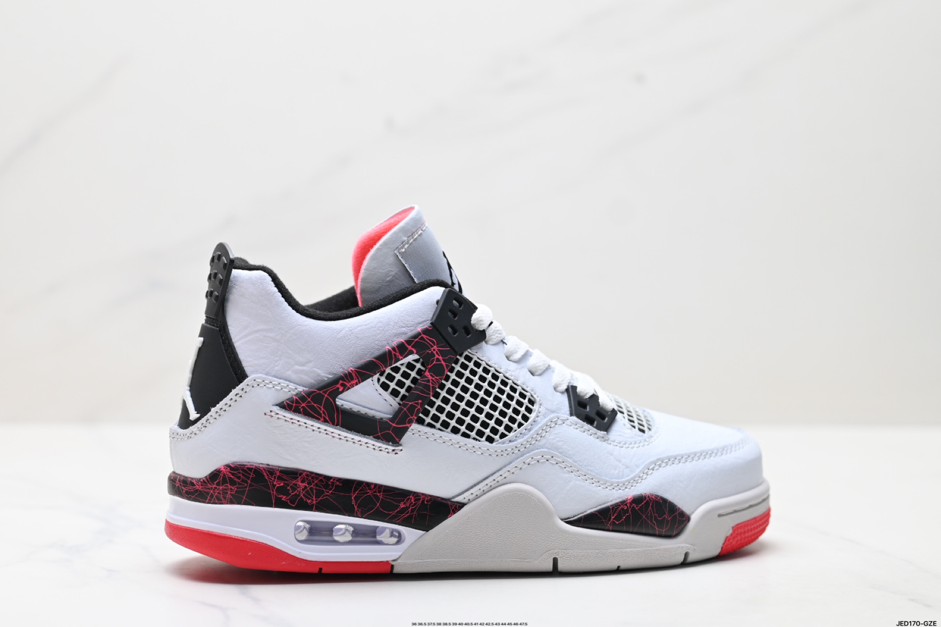 耐克乔丹Air Jordan 4 Retro中帮复古篮球鞋AQ9129-500男女鞋