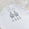 【限时8.8折】PT950 #在逃公主 铂金银蝶双环圆珠流苏耳饰耳吊(PTES00107)预售产品下单后不退款不退货不换货不补差价)预售产品下单后不退款不退货不换货不补差价 商品缩略图0