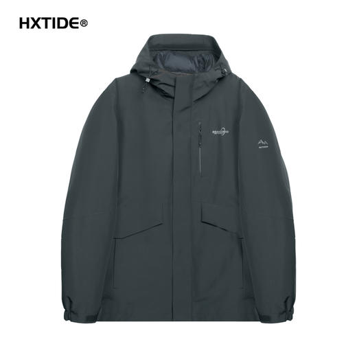 【新品上新】HX 冬季短款两件套带帽羽绒服三防面料羽绒内胆/Y100440009101/02/03 商品图7