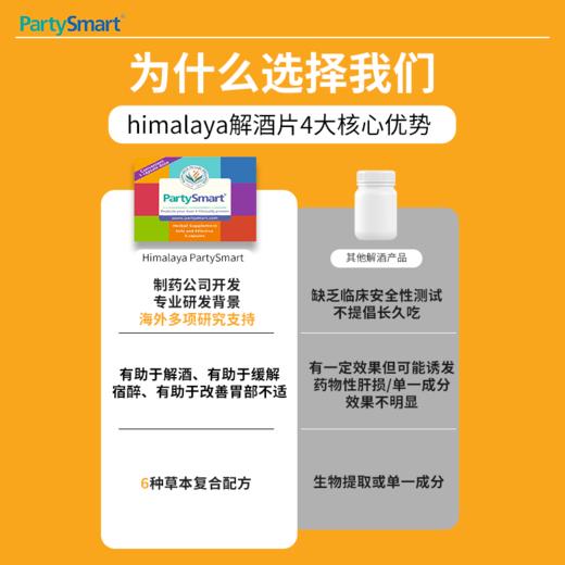 【保税仓】Himalaya喜马拉雅解酒片5粒 商品图2