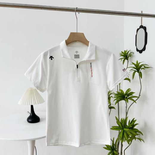 点此购买 迪桑特夏季女士冰丝速干短袖Polo衫 ly 322266 商品图3