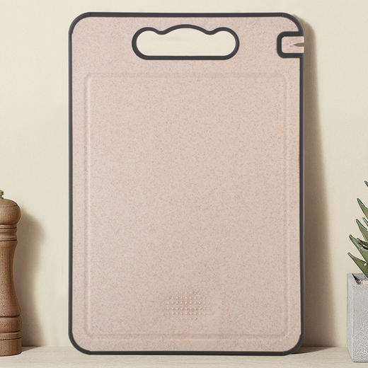 覆钛麦纤维双面菜板，不会发霉，双面随时换，生熟分开切，防串味【G】 商品图4