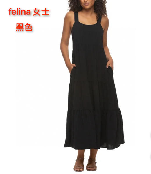 喜欢长裙的不要错过呦❤️特价198元🉐包税包邮到手了🔥Felina女士长款连衣裙，采用轻盈透气的面料，穿着舒适不闷热，是夏日衣橱必备单品。 商品图3