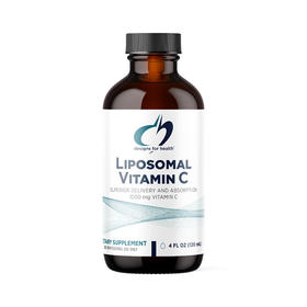 【效期至26年8月】脂质体维生素C液 Designs for health Liposomal Vitamin C 120mL/瓶