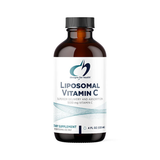【效期至26年8月】脂质体维生素C液 Designs for health Liposomal Vitamin C 120mL/瓶 商品图0