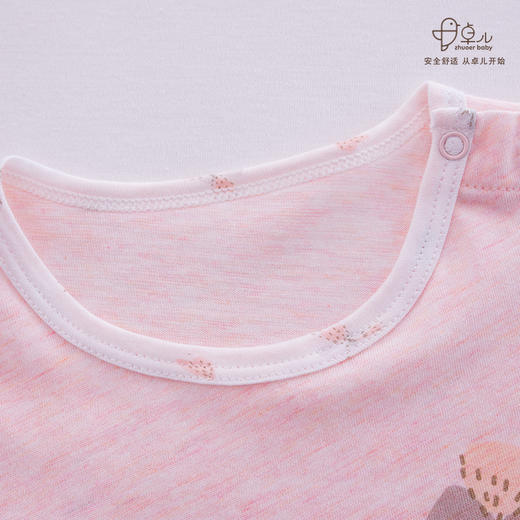 【裙子两件套】卓儿轻薄婴儿女童夏季连衣裙女宝宝短袖裙子 商品图1