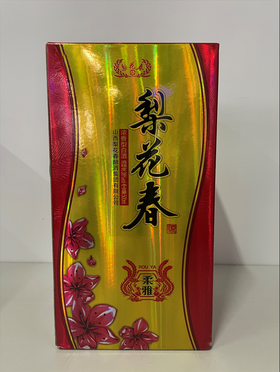 【梨花春】柔雅 38度浓香型白酒500ml