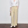 「高货wl」全新升级【铂金会员220/天猫299/差价79】(05327)洛诗琳通勤气质垂感凉感阔腿裤2025夏季简约时尚修身西裤 商品缩略图0