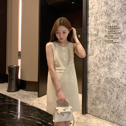 金蘑菇菇 summer团宠/2个版本！纯棉休闲工装裙裤 商品图0