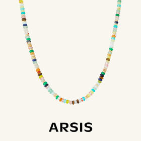 ARSIS｜秘密花园系列 彩虹守护串珠项链