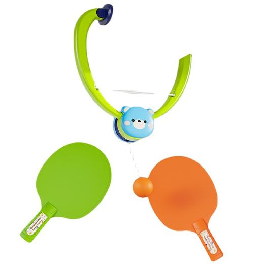 【专注感统 手眼协调训练】悬挂乒乓球训练器 亲子互动玩具 乒乓球对打儿童玩具 随时随地能玩 控球更稳 商品图4