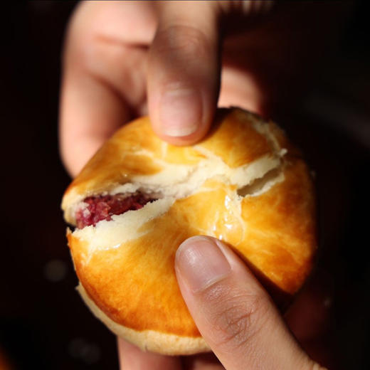 【0729直播专享】逐南味 现烤鲜花小饼3盒 以新鲜食用玫瑰花入料 馅 量很足 花香四溢 入口酥软 商品图4