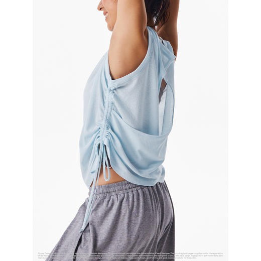 CryingCenter 竹节丝透气凉爽训练休闲背心上衣 哭喊中心 商品图3