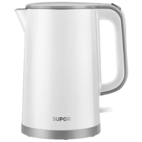 苏泊尔（SUPOR） 快速沸腾双层隔热壶壁1500w循环加热电水壶 1.5L SW-15T101E