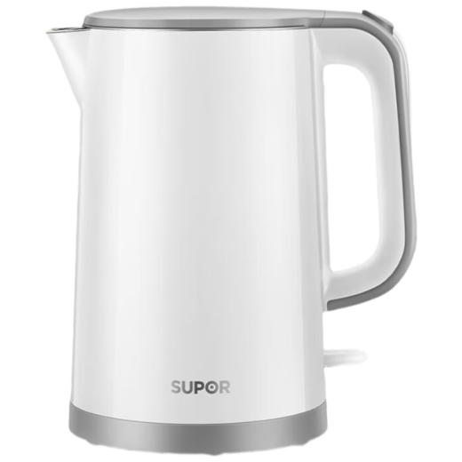 苏泊尔（SUPOR） 快速沸腾双层隔热壶壁1500w循环加热电水壶 1.5L SW-15T101E 商品图0