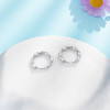 【限时8.8折】【线上铂金馆】PT950 #莫比乌斯 【国际铂金协会 精品】铂金实心莫比乌斯环耳饰耳圈(ACPTES00008)预售产品下单后不退款不退货不换货不补差价) 商品缩略图2