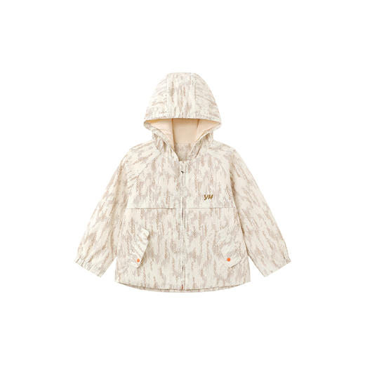 【商场同款】英氏儿童外套秋冬季保暖连帽外套男童户外加绒外套 商品图4