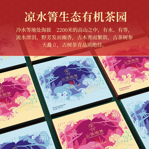 云顶雨林普洱3生茶3熟茶（2.142kg） 商品图7