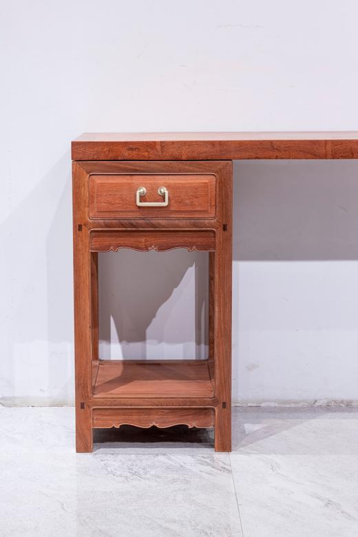 红桥红  家具严选  缅甸花梨(大果紫檀）  【302艾克款一块玉架几案】 商品图2