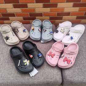 卡骆驰电波洞洞鞋男女鞋