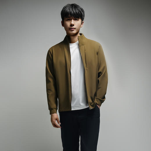 4158m轻户外轻行政  玄隐新国风立领休闲夹克 商品图3