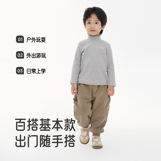 【商场同款】英氏小童裤子春秋休闲长裤宝宝运动裤男童卫裤束脚裤 商品图3