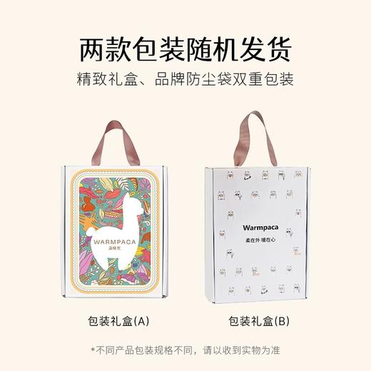 温暖驼 中号羊驼毛绒玩偶-双色  6972796112752-F . 商品图3