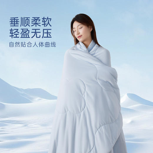 洁丽雅夏凉被凉感空调被抑菌A类被芯单双人夏季被夏被 商品图1