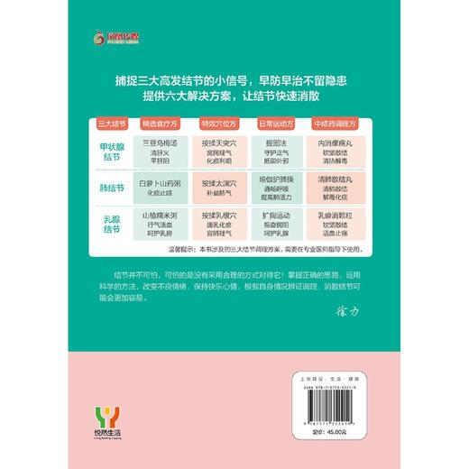散结节一本就够:甲状腺结节、肺结节、乳腺结节 商品图3