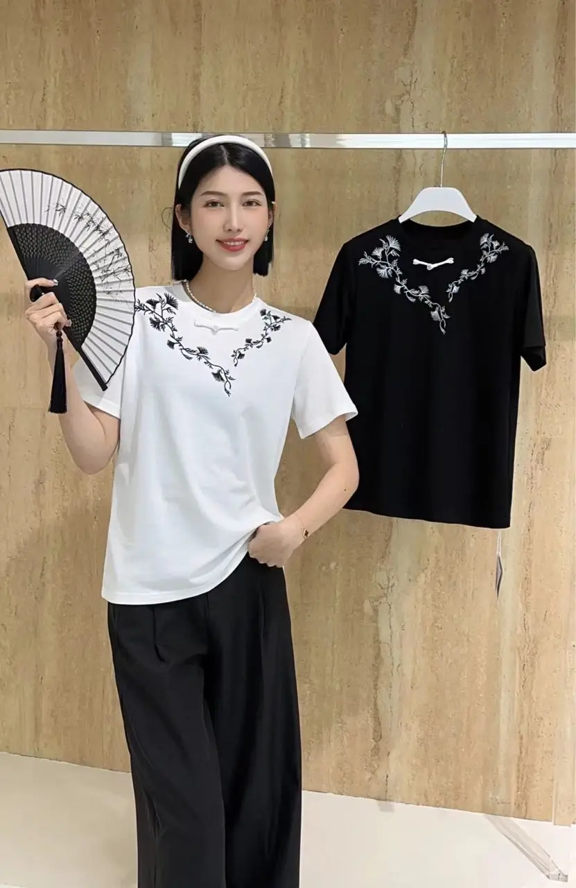 4BSR095091#国风短袖T