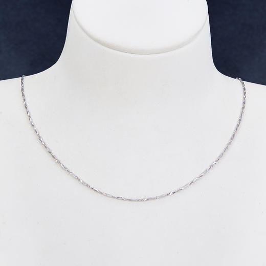 【限时8.8折】PT950 #招财进宝 【国际铂金协会】铂金元宝链(BXL00005-01)预售产品下单后不退款不退货不换货不补差价)预售产品下单后不退款不退货不换货不补差价 商品图1