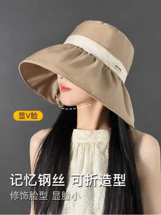 🌊海边度假搭档【日式环绕防晒渔夫帽 】防晒+颜值双王牌❗一压即折塞进包侧🎒松紧不勒头🔥日光下自动开启「小脸滤镜」💻 某宝同款💰118❌咱团只需💰29.9到手 商品图0