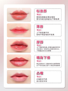 👄5种唇型的正确修正方法!!速来看~