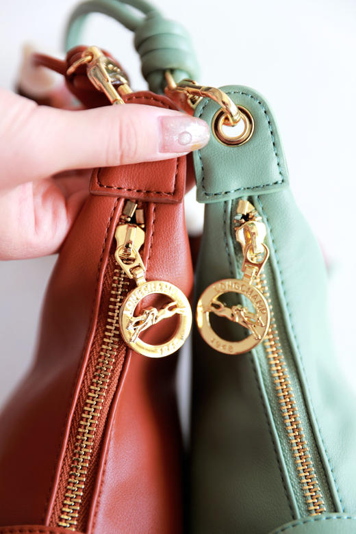 月牙包+饺子包，串珠仙女包包。头层牛皮法式腋下单肩包女C062388 商品图2