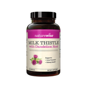 Naturewise牌乳蓟与蒲公英 60粒