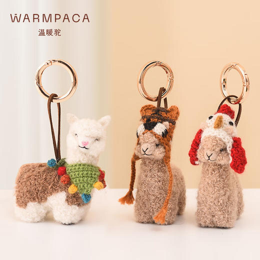 【订单实付低于299元，不发货】温暖驼 迷你编织羊驼挂饰-小母鸡  6972796114794-F . 商品图3
