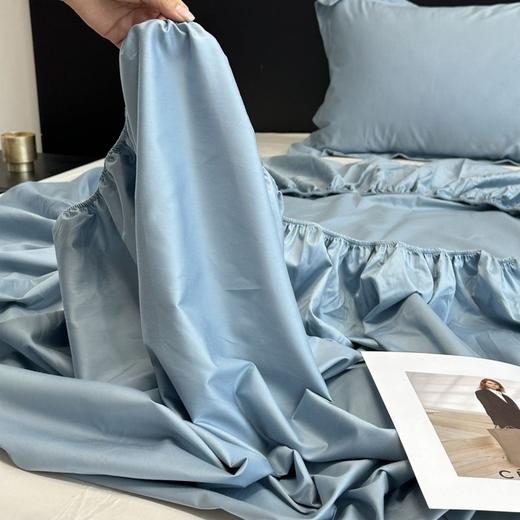 爆单ing【奥地利60s兰精天丝床笠】100%莱赛尔纤维自带凉感 亲肤透气 丝滑触感升级 防滑多功能合一 商品图5