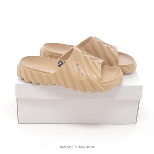 OFF-WHITE Exploration EVA 圆头套穿 防滑一字拖鞋 OW联名拖鞋 商品图1