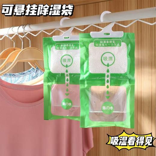 除湿袋干燥剂吸潮防潮防霉吸湿宿舍学生可挂式衣柜包吸湿家用神器 商品图0