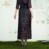 乔万尼2025新品100%真丝定位印花新中式改良马面裙ED2D487 商品缩略图4