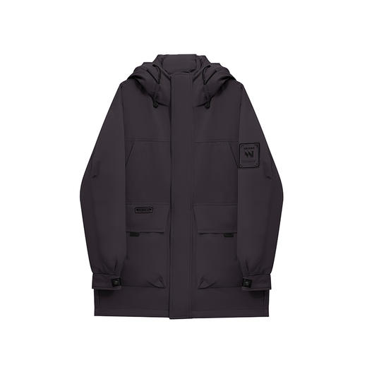 【新品上新】HX 冬季长款带帽羽绒服防风保暖简约大气S100444332101/02/03 商品图0